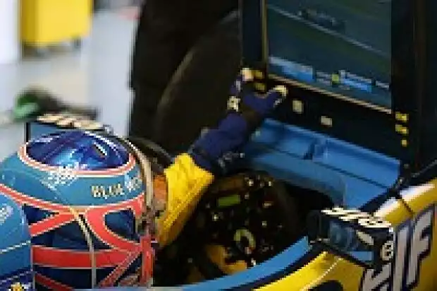 Jenson Button (Renault) Titel-Bild zur News: Jenson Button (Renault)