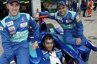 Nick Heidfeld, Mohamed Fairuz, Felipe Massa