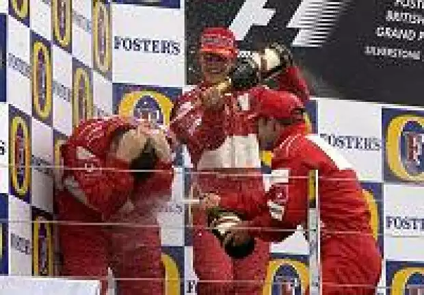 Titel-Bild zur News: Brawn, Schumacher, Barrichello