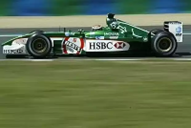 Eddie Irvine (Jaguar Racing) Titel-Bild zur News: Eddie Irvine (Jaguar Racing)