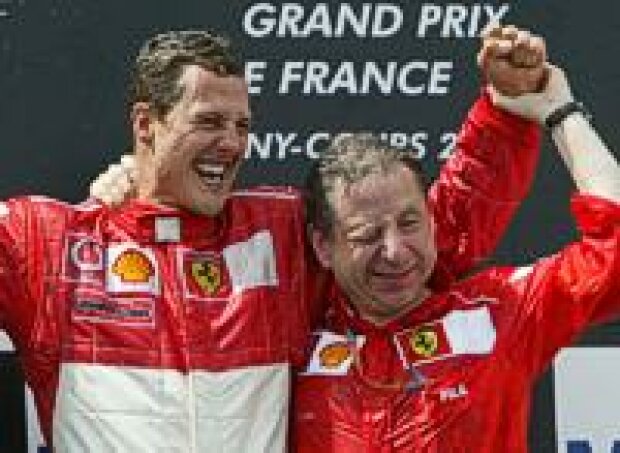 Titel-Bild zur News: Michael Schumacher und Jean Todt