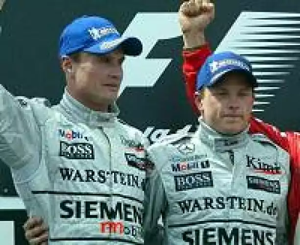 Titel-Bild zur News: David Coulthard, Kimi Räikkönen