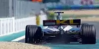 Minardi PS02 aus der Heckansicht