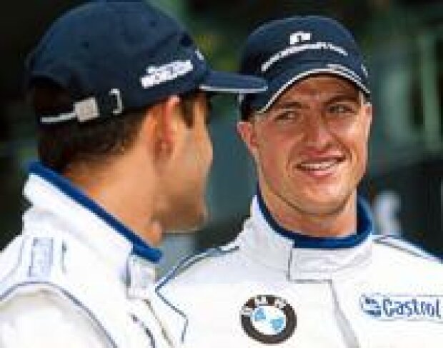 Titel-Bild zur News: Ralf Schumacher und Juan-Pablo Montoya