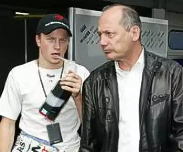 Räikkönen und Dennis Titel-Bild zur News: Räikkönen und Dennis