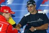 Bild zum Inhalt: Schumacher: "Ich fange an Montoya zu mögen"