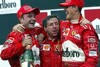 Bild zum Inhalt: Barrichello und Schumacher auf dem Ferrari-Thron
