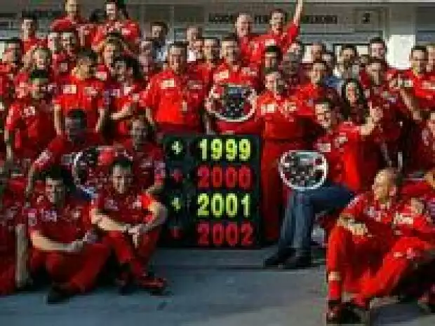 Ferrari-Team Titel-Bild zur News: Ferrari-Team