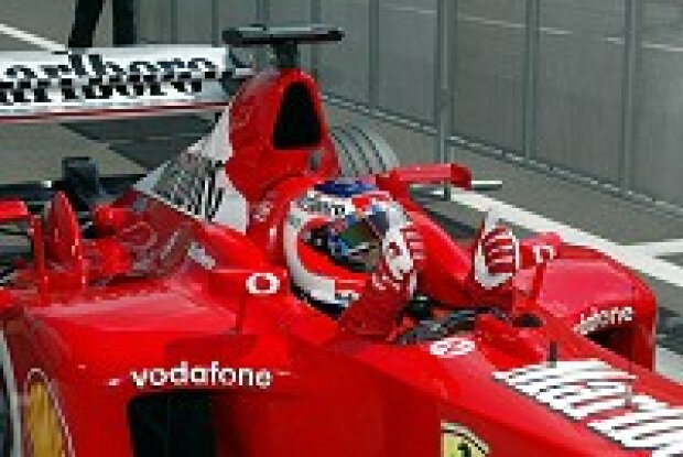 Titel-Bild zur News: Rubens Barrichello (Ferrari)