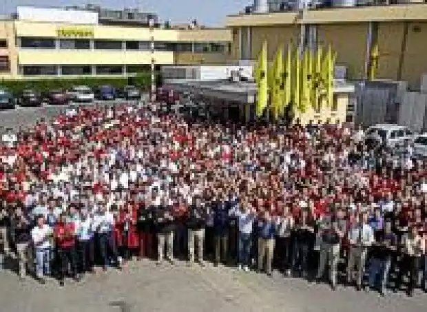Ferrari-Mannschaft Titel-Bild zur News: Ferrari-Mannschaft
