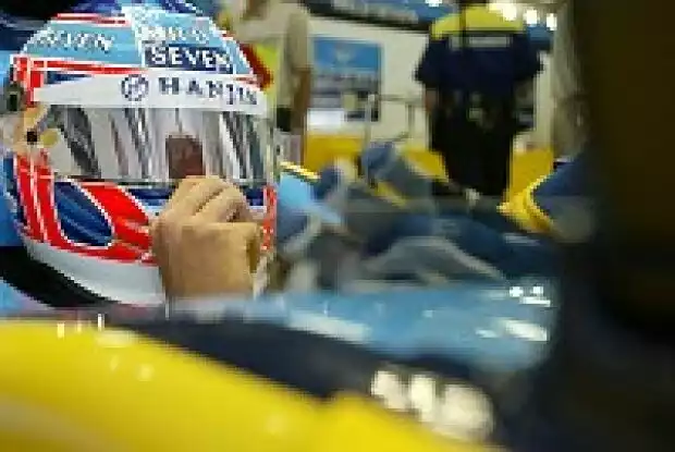 Jenson Button (Renault) Titel-Bild zur News: Jenson Button (Renault)