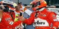 Rubens Barrichello, Michael Schumacher