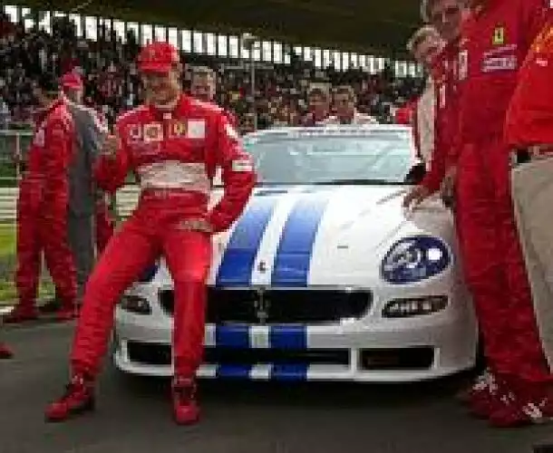 Schumacher und Maserati Trofeo Titel-Bild zur News: Schumacher und Maserati Trofeo