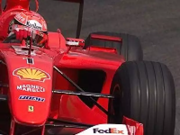 Michael Schumacher im F2001 Titel-Bild zur News: Michael Schumacher im F2001