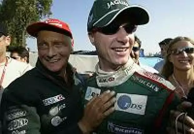 Niki Lauda, Eddie Irvine Titel-Bild zur News: Niki Lauda, Eddie Irvine