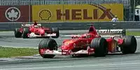 Bild zum Inhalt: Ferrari auch in Indianapolis mit Stallorder