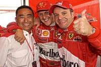 Hiroshi Yasukawa, Schumacher, Barrichello
