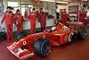 Bild zum Inhalt: Ferrari in Mugello mit F2002 und F2001