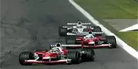 Allan McNish vor Mika Salo und Olivier Panis im Rennen in Monza
