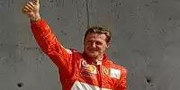 Bild zum Inhalt: Pole-Hattrick für Michael Schumacher in Indianapolis