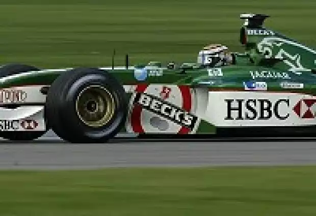 Eddie Irvine (Jaguar Racing) Titel-Bild zur News: Eddie Irvine (Jaguar Racing)