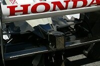 Heckflügel des BAR-Honda
