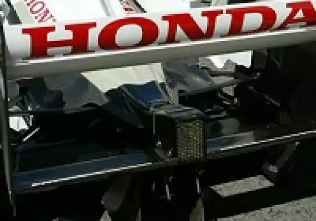 Heckflügel des BAR-Honda Titel-Bild zur News: Heckflügel des BAR-Honda