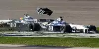 Bild zum Inhalt: BMW-Williams-Fahrer kollidierten im Duell