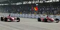 Barrichello und Schumacher
