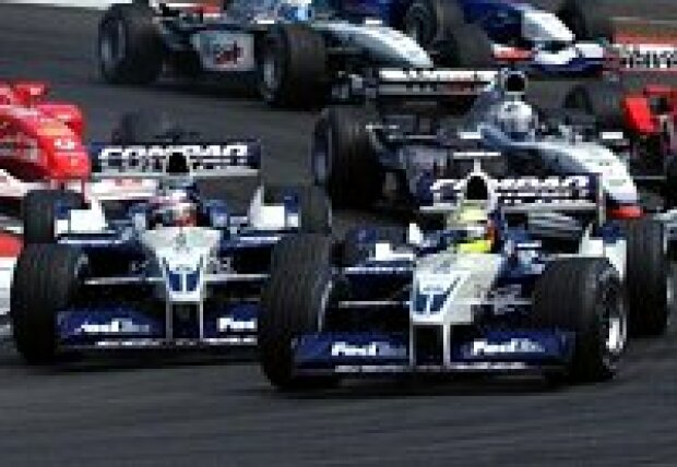 Titel-Bild zur News: Ralf Schumacher, Juan-Pablo Montoya