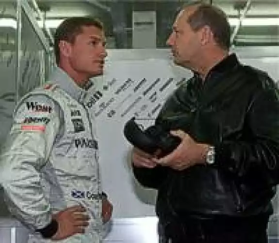 David Coulthard und Ron Dennis Titel-Bild zur News: David Coulthard und Ron Dennis