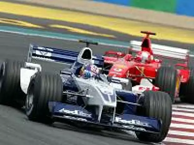 Juan-Pablo Montoya, Michael Schumacher Titel-Bild zur News: Juan-Pablo Montoya, Michael Schumacher