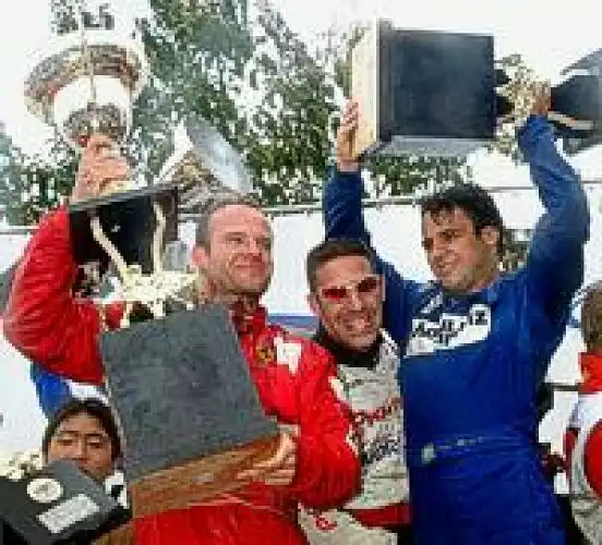 Barrichello, Kanaan und Massa Titel-Bild zur News: Barrichello, Kanaan und Massa