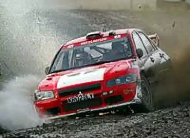 Mitsubishi Lancer WRC Titel-Bild zur News: Mitsubishi Lancer WRC