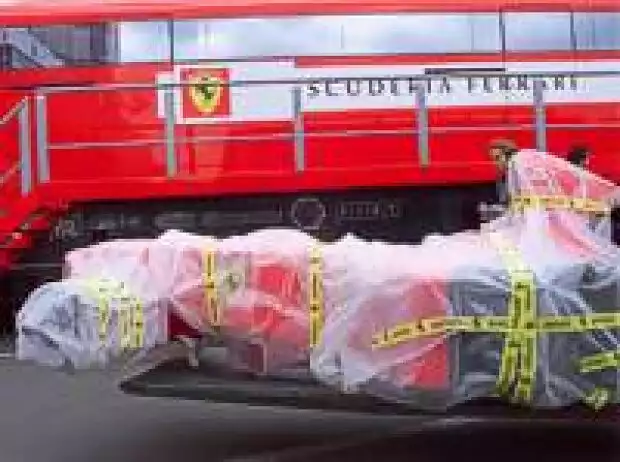 Ein verpackter Ferrari Titel-Bild zur News: Ein verpackter Ferrari