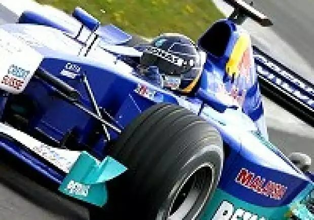 Heinz-Harald Frentzen im Sauber C21 auf der Rennstrecke Titel-Bild zur News: Heinz-Harald Frentzen im Sauber C21 auf der Rennstrecke