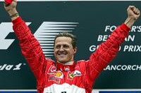 Bild zum Inhalt: Michael Schumacher genießt seine Dominanz