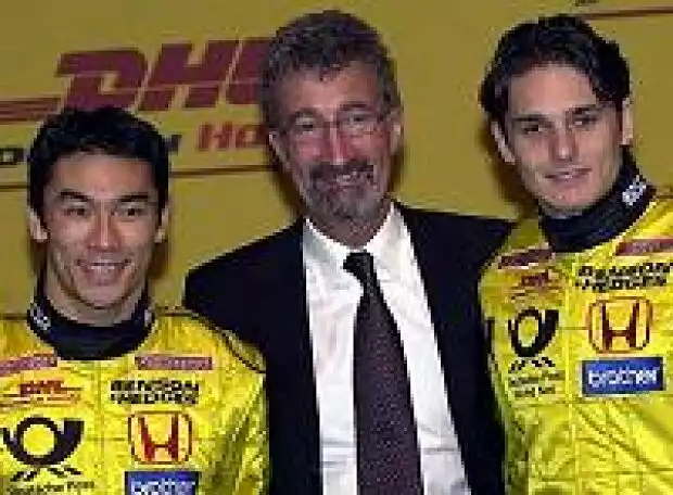 Sato, Jordan und Fisichella Titel-Bild zur News: Sato, Jordan und Fisichella