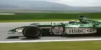 Eddie Irvine im Jaguar R3