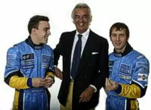 Titel-Bild zur News: Alonso, Briatore und Trulli