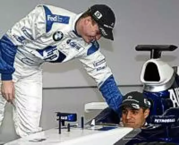 Schumacher und Montoya Titel-Bild zur News: Schumacher und Montoya