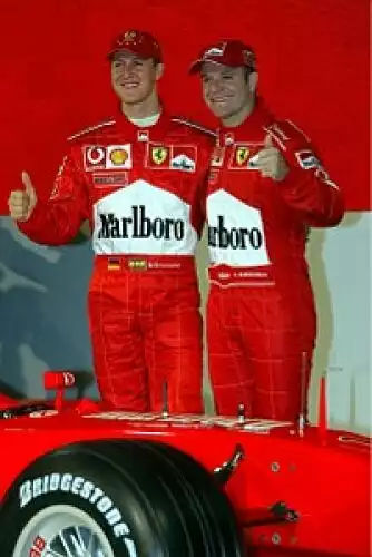 Schumacher und Barrichello Titel-Bild zur News: Schumacher und Barrichello