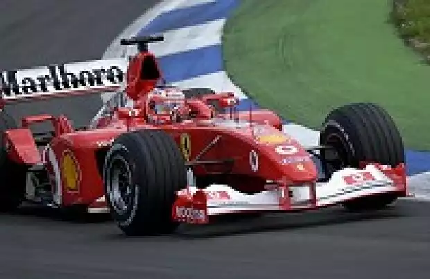 Rubens Barrichello im F2002 Titel-Bild zur News: Rubens Barrichello im F2002