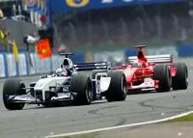 Juan-Pablo Montoya, Michael Schumacher Titel-Bild zur News: Juan-Pablo Montoya, Michael Schumacher
