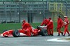 Bild zum Inhalt: Schumacher in Imola mit Getriebedefekt
