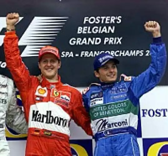 Schumacher und Fisichella Titel-Bild zur News: Schumacher und Fisichella