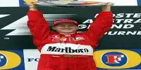 Bild zum Inhalt: Schumacher feiert ersten Sieg in Melbourne