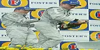 Bild zum Inhalt: McLaren-Mercedes feiert Überraschungserfolg
