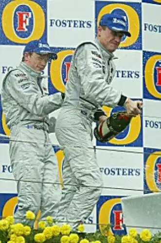 Titel-Bild zur News: Coulthard und Räikkönen