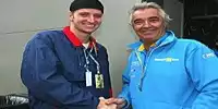 Massimiliano Rosolino mit Flavio Briatore